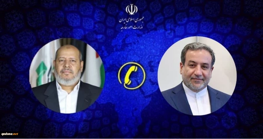 گفتگوی تلفنی خلیل الحیه با عراقچی