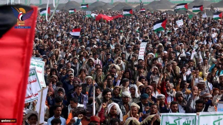 Yemenis stage massive rallies in support of Palestinians amid Gaza genocidal war