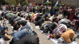 (تصاویر) تظاهرات حمایت از فلسطین در نیویورک 2