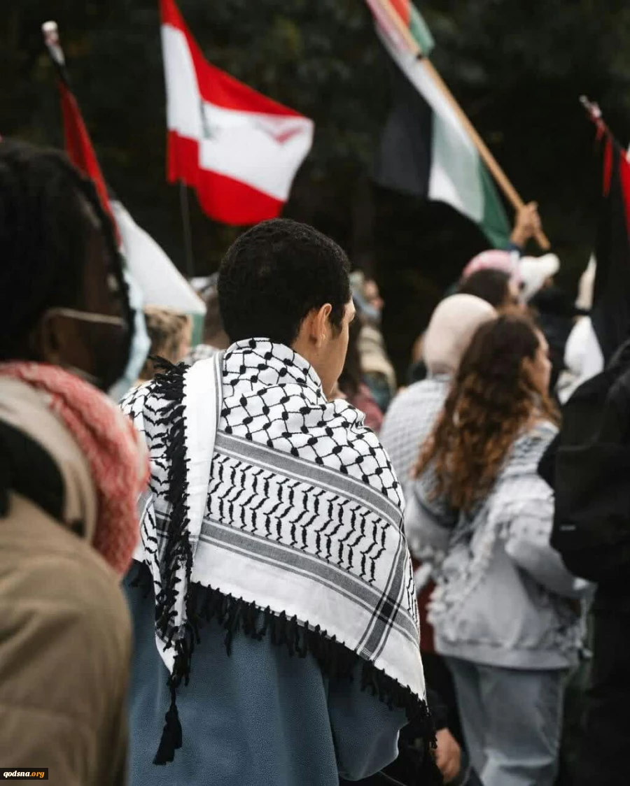 ادامه همبستگی دانشجویان دانشگاه اوتاوا در کانادا با ملت فلسطین و غزه 6