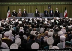 همزمان‌ با خجسته‌ سالروز میلاد پیامبر اعظم حضرت‌ محمد صلی‌الله‌علیه‌وآله‌وسلم و امام‌ صادق علیه‌السلام، جمعی از مسئولان نظام، سفرای کشورهای اسلامی و مهمانان سی‌وهشتمین کنفرانس وحدت صبح امروز (شنبه) با حضور در حسینیه امام خمینی(ره) با حضرت آیت‌الله خامنه‌ا