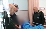 فرمانده کل سپاه پاسداران از مجروحان لبنانی در مشهد عیادت کرد 2