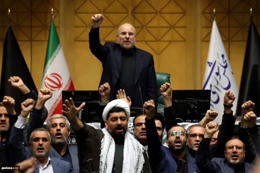 شعار «مرگ بر اسرائیل» و «سپاه انقلابی تشکر، تشکر» در صحن مجلس طنین‌انداز شد 2