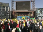اجتماع بزرگ مردم تهران در میدان امام حسین 2