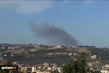 موج جدید حملات حزب‌الله به حیفا و جولان اشغالی/ شلیک موشک به کارخانه تولید مهمات 2