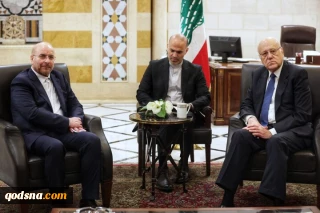دیدار روسای مجالس ایران و لبنان در بیروت/ دیدار قالیباف با نخست وزیر لبنان/ بازدید رئیس مجلس از مناطق بمباران شده ضاحیه بیروت و  البسطه (بیروت غربی)