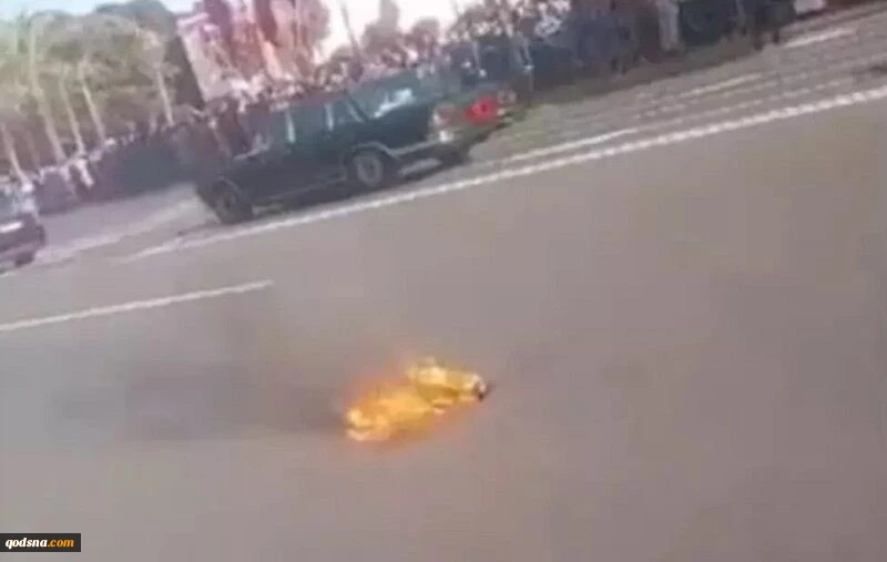 حمله به کاروان «محمد ششم» پادشاه مغرب با کوکتل مولوتف + فیلم 2