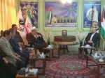 During his visit, Rahimian penned a heartfelt message in the commemorative book for the late martyr.