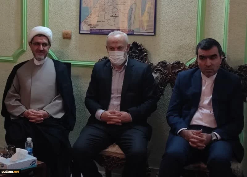 حضور مقامات و  شخصیت ها در دفتر نمایندگی حماس در تهران 2