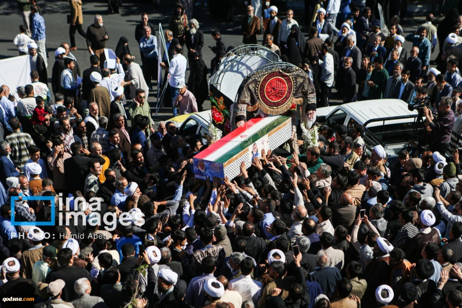 تشييع جثمان طبيب إيراني مقيم في بيروت 12