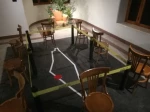 در موزه هنرهای معاصر فلسطین برگزار شد؛

مراسم افتتاحیه نمایشگاه گروهی هنر طوفان با موضوع طوفان الاقصی 2