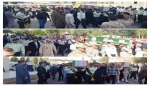 مراسم تشییع پیکر شهدای حادثه‌ تروریستی تفتان در زاهدان 2