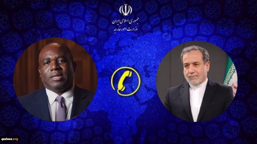 Araghchi tells UK FM:

Stop Israel support Iran won’t hesitate to defend territorial integrity