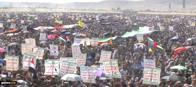 Yemenis rally in thousands to support Palestinian, Lebanese resistance