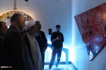أمين عام جمعية الدفاع عن الشعب الفلسطيني يزور معرض 