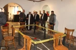 أمين عام جمعية الدفاع عن الشعب الفلسطيني يزور معرض 