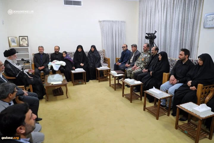 "The martyrdom of these beloved people is an outstanding and important martyrdom because they were martyred in the defense of their country and the nation in direct confrontation with the Zionist regime, which is the most sinister enemy of Islam."