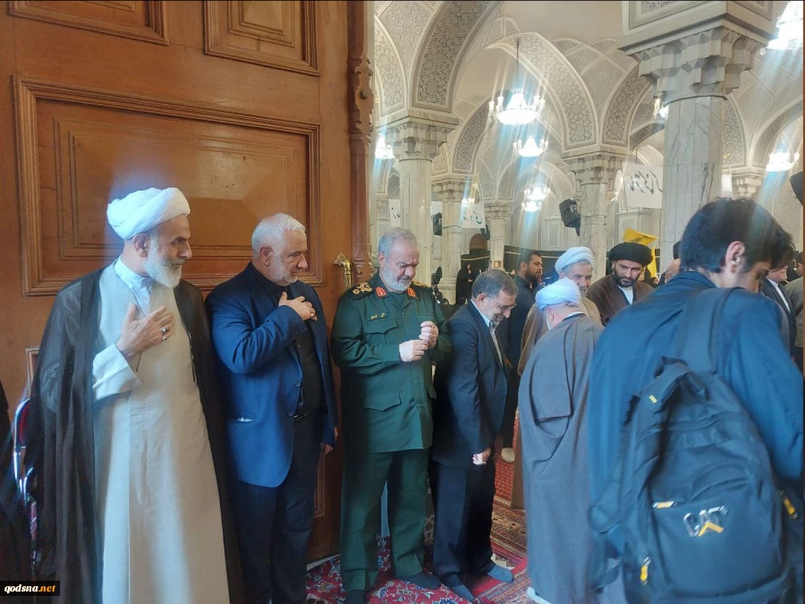 برگزاری مراسم چهلم شهادت سید حسن نصرالله و سردار نیلفروشان با حضور شخصیت‌های کشوری و لشکری 3