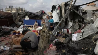 بمباران چادرهای آوارگان فلسطینی در غزه