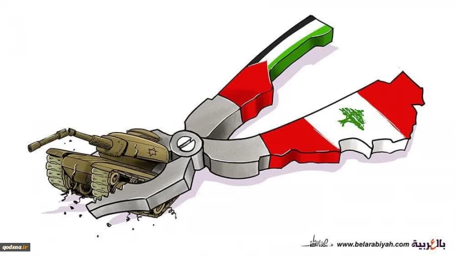 کاریکاتور دکتر علاء اللقطه هنرمند فلسطینی 2