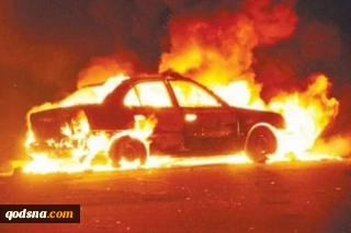 شهرک‌نشینان صهیونیست خودروهای فلسطینی‌ها را در قدس آتش زدند