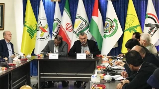 نشست تخصصی "چشم انداز معادله جنگ پس از شهادت سید حسن نصرالله و یحیی سنوار "/ نماینده امل در تهران:  با شهادت رهبران مقاومت، این جنبش ها قوی تر هم شده اند/ جانشین نماینده حماس در ایران: پارچه سفید برای کفن داریم اما برای تسلیم نه