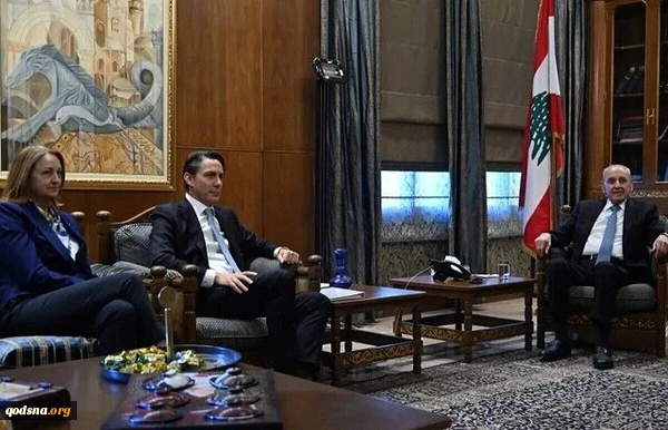 دیدار فرستاده ویژه آمریکا با رئیس پارلمان لبنان در بیروت 2دیدار فرستاده ویژه آمریکا با رئیس پارلمان لبنان در بیروت 3