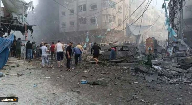 انتشار تصویری از بازداشت ده‌ها فلسطینی در جبالیا با چشمان بسته و برهنه 2