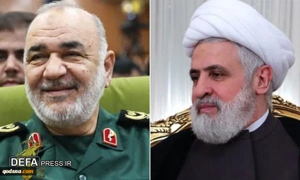 پیام تبریک فرمانده کل سپاه پاسداران به شیخ نعیم قاسم
 2