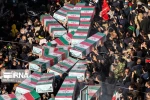 تشییع پیکر شهدای گمنام/  پیکر ۱۰۰ شهید گمنام در تهران و ۲۰۰ شهید هم در سایر استان‌ها در حال تشییع است 2