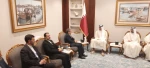 دیدار عراقچی با امیر  قطر در دوحه 2