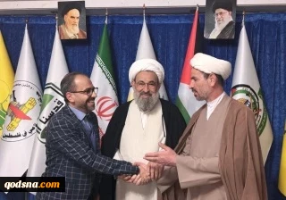 انتخاب حجة الإسلام والمسلمين فلاحي نائباً لأمين عام جمعية الدفاع عن الشعب الفلسطيني 2