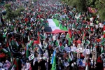 طنین شعارهای ضد آمریکایی و ضد اسرائیلی در پایتخت پاکستان 2
