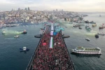 اهالی استانبول سال نو را با حمایت از فلسطین آغاز کردند 2