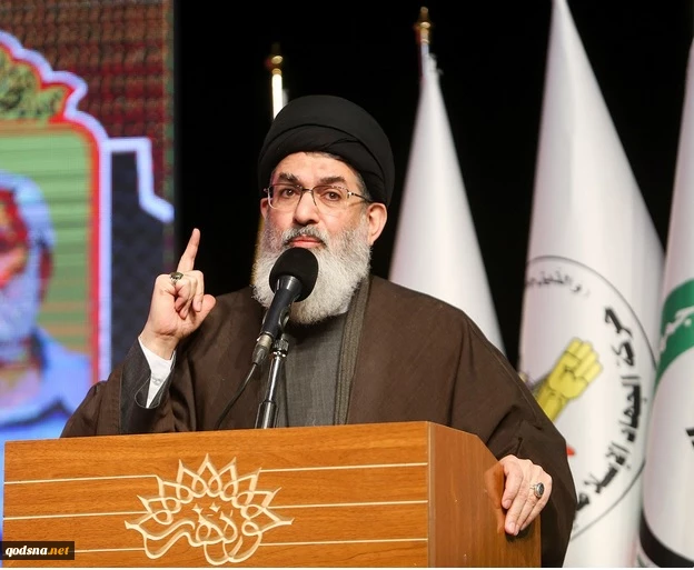 سید هاشم الحیدری از رهبران مقاومت اسلامی عراق در همایش غزه نماد مقاومت:

جنگ تا نابودی رژیم صهیونیستی ادامه دارد 2