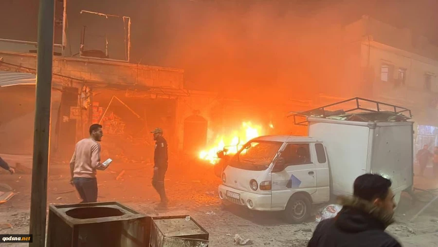 انفجار خودروی بمب گذاری شده در شرق حلب/۱۲ نفر کشته شدند 2