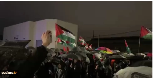 تظاهرات گسترده در اسپانیا علیه حضور تیم بسکتبال اسرائیلی 2