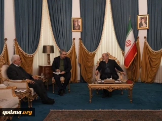 دیدار رئیس هیات حشد الشعبی عراق با دبیر شورای عالی امنیت ملی
