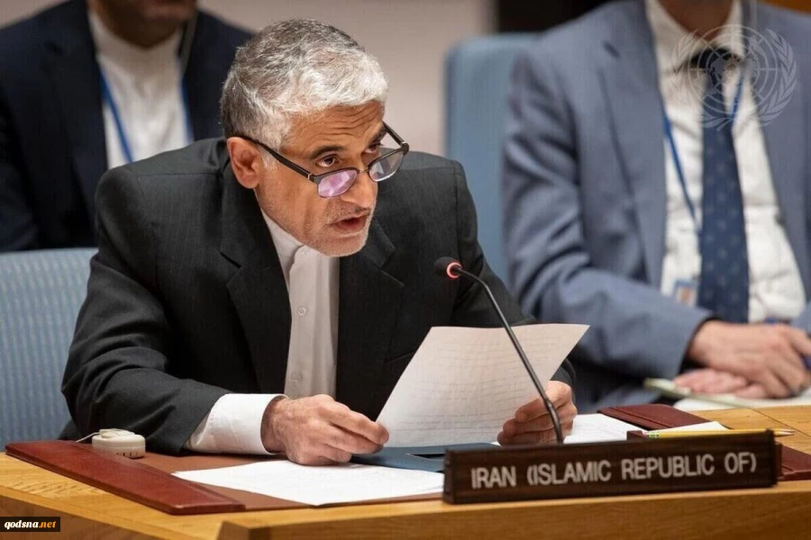 نماینده ایران در سازمان ملل : طرح استعماری آمریکا برای کوچ اجباری فلسطینیان را محکوم می‌کنیم 2