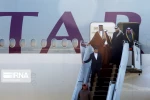 امیر قطر وارد تهران شد 2