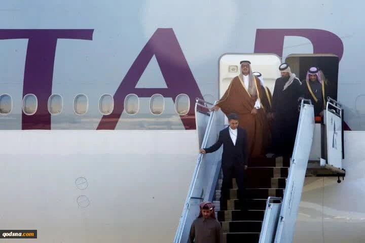 امیر قطر وارد تهران شد 2