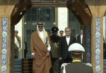استقبال پزشکیان از امیر قطر در سعدآباد 2