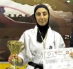 مقام اول نماینده جمعیت دفاع از ملت فلسطین در رقابت کاراته 2