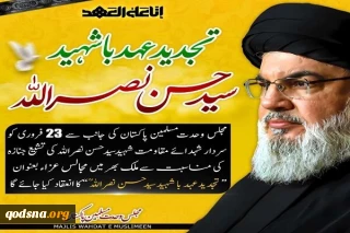 عزاداری مردم پاکستان برای سید مقاومت