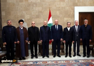 دیدار هیئت ایرانی با رئیس جمهور لبنان