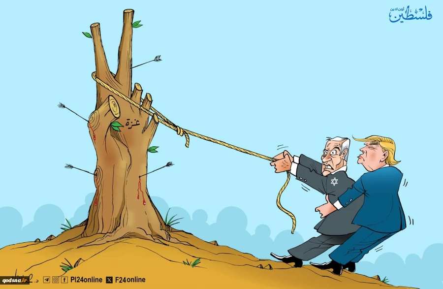 تلاش آمریکا و اسرائیل برای نابودی غزه  2