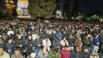 تصاویری از حضور گسترده و باشکوه شب گذشته 130 هزار نمازگزار فلسطینی در نماز تراویح مسجد الاقصی 6