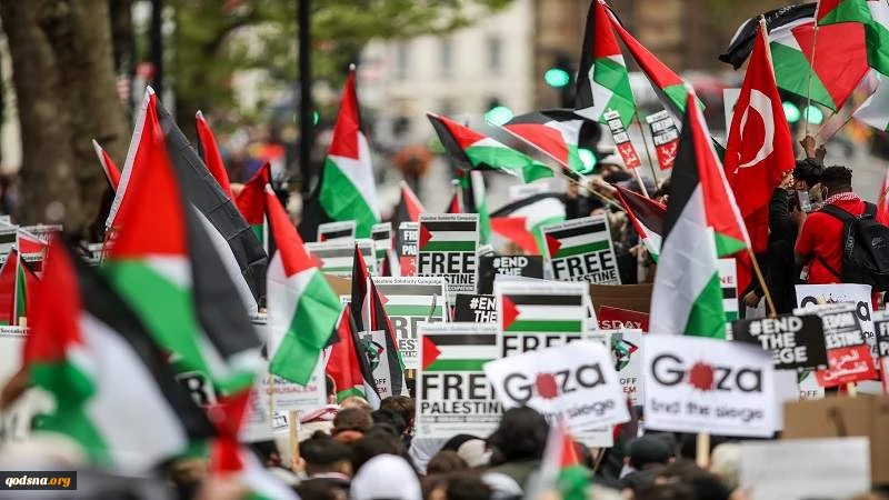 The Palestinian resistance movement Hamas has called for a global mobilization on Friday, Saturday, and Sunday to show solidarity with Gaza and al-Quds as Israel, with US support, continues its genocidal war against Palestinians amid global inaction.