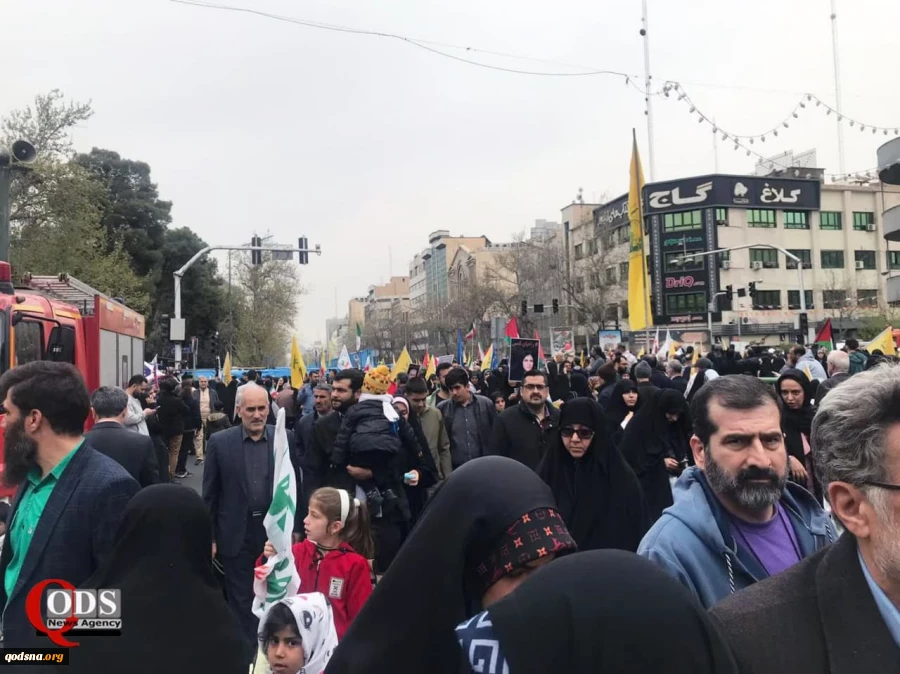 شکوه حضور مردم در راهپیمایی روز جهانی قدس (بخش دوم) 2