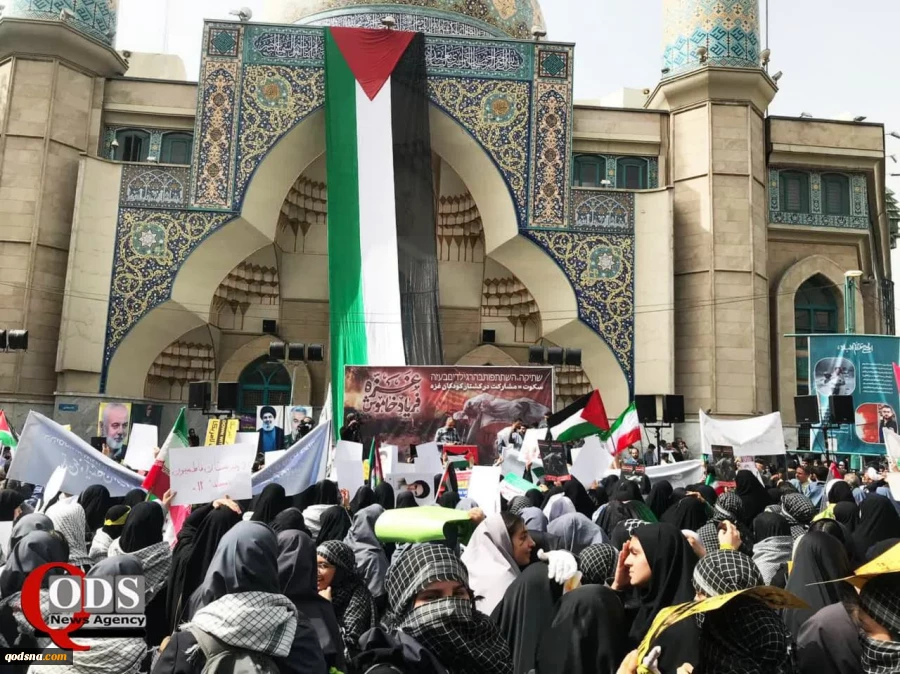 People of Tehran hold rally to condemn Israeli crimes 4